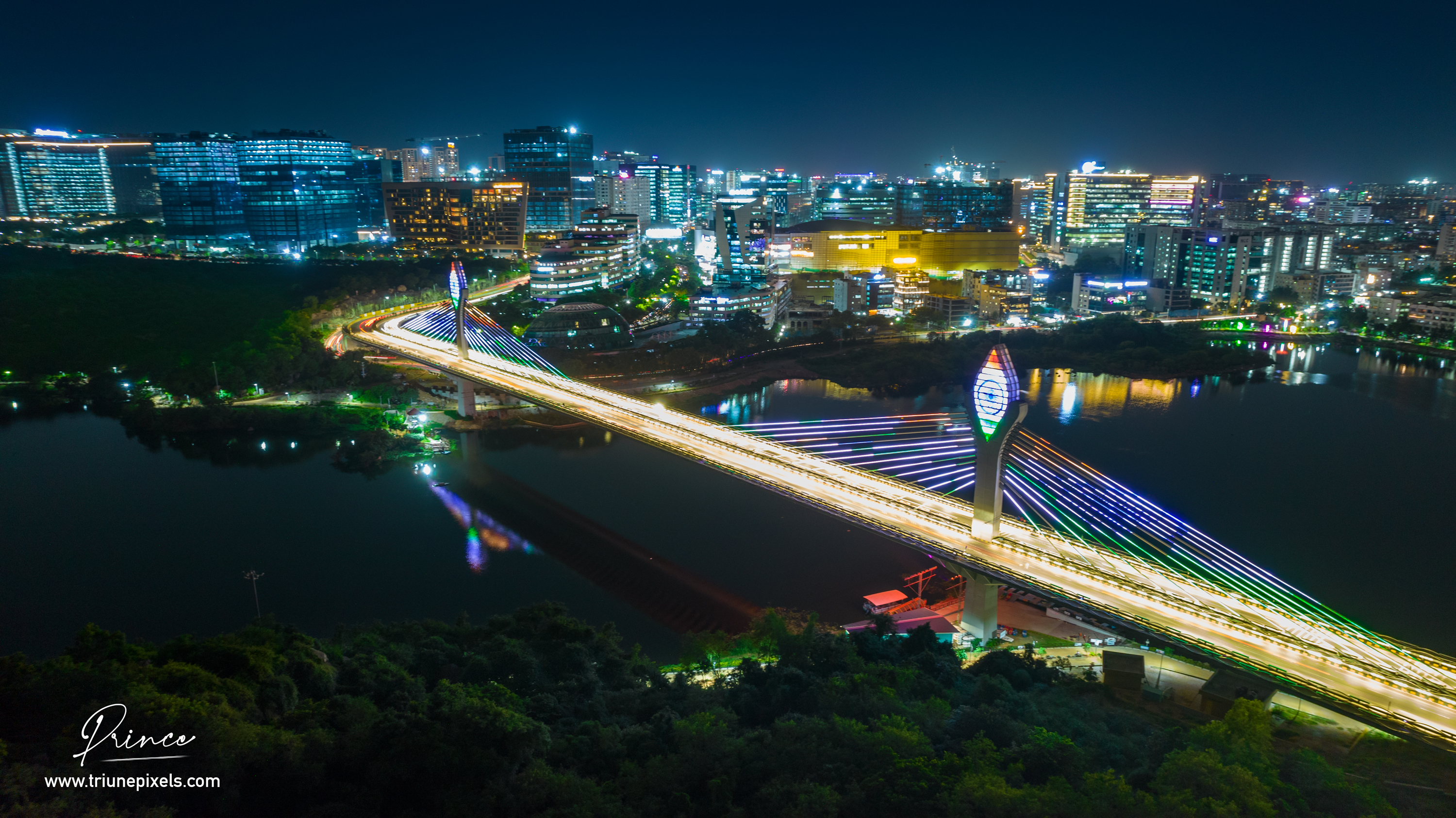 Cable Bridge, Hyderabad